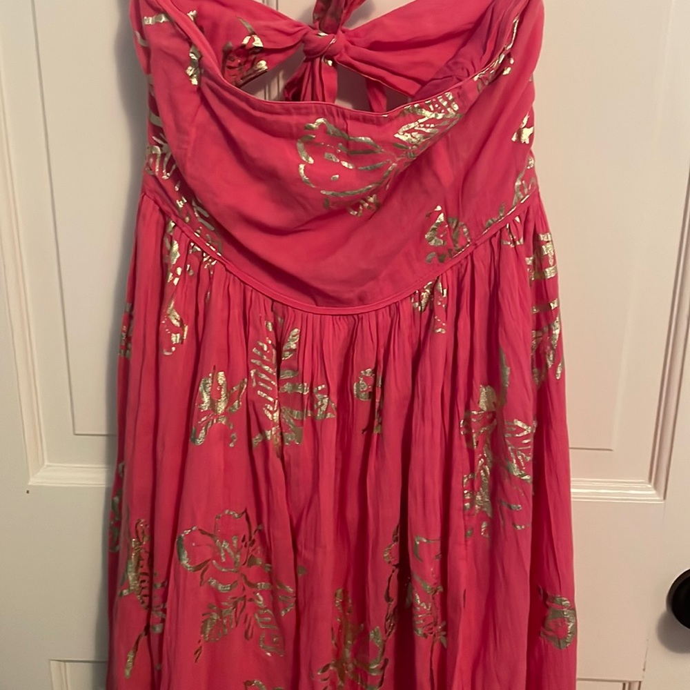Beautiful hot pink free people dress new with tags
